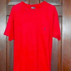 Polo Jersey Crew Neck T-Shirt Size L